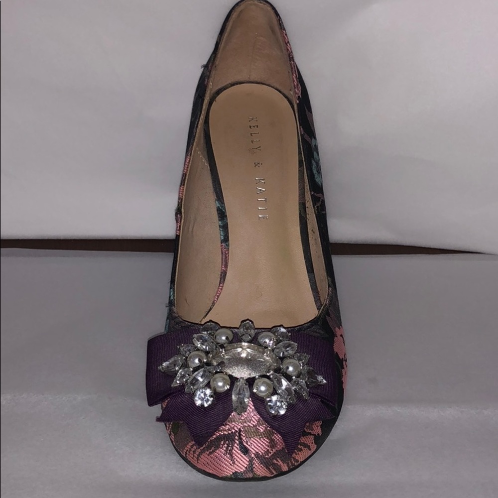 Flowered heels - Picture 2 of 4